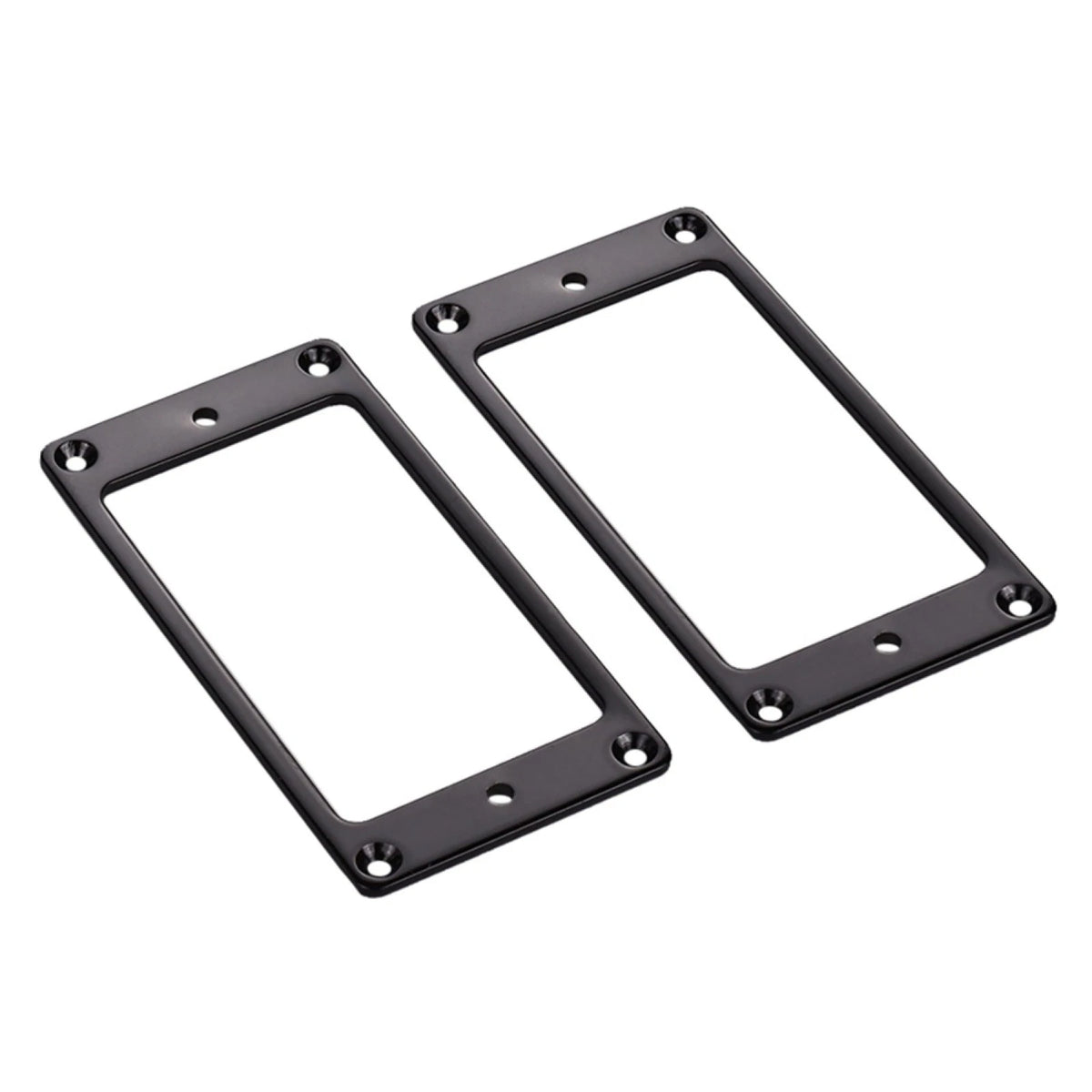 2 Pcs Iron Humbucker Pickup Ring With Srcews For Les Paul LP Guitar Parts aa