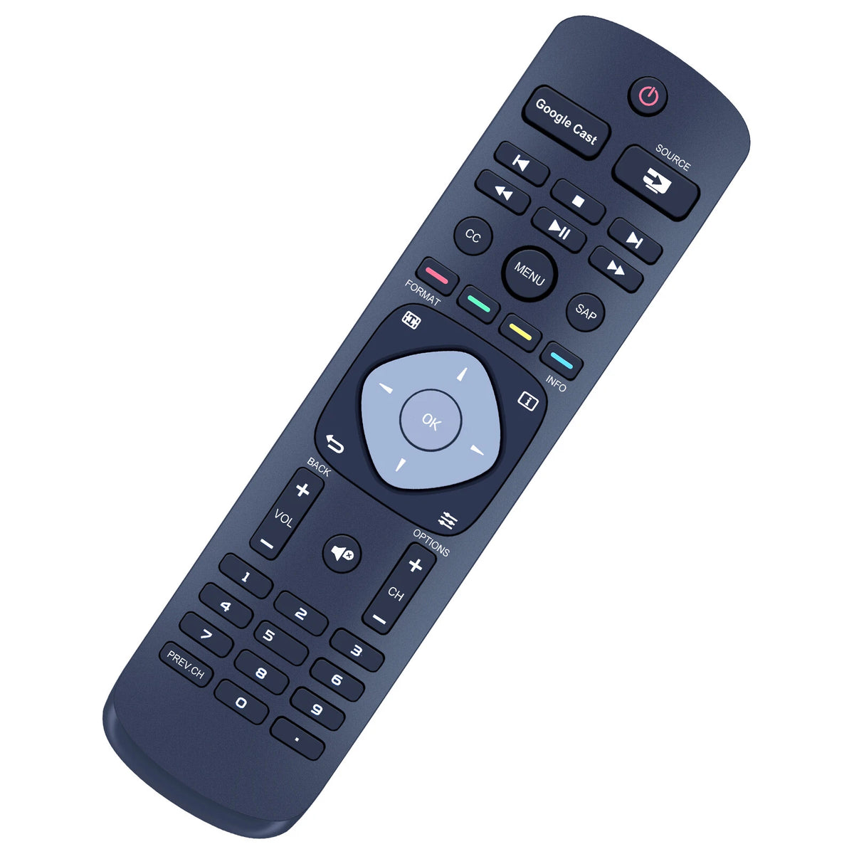 Replace Remote Control For Philips URMT42JHG006 49PFL6921/F7, 55PFL6921/F7
