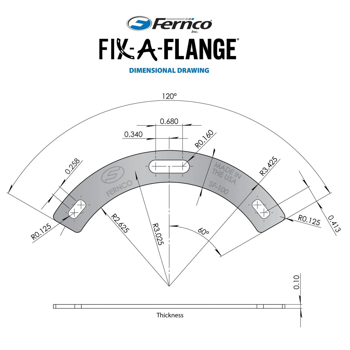Fernco Fix-A-Flange Complete Toilet Flange Repair Kit, Universal Water Silver