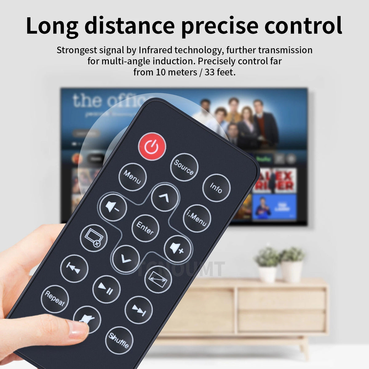 IR28012 For Acer Optoma Toshiba Dell Ricoh Projector Remote Control