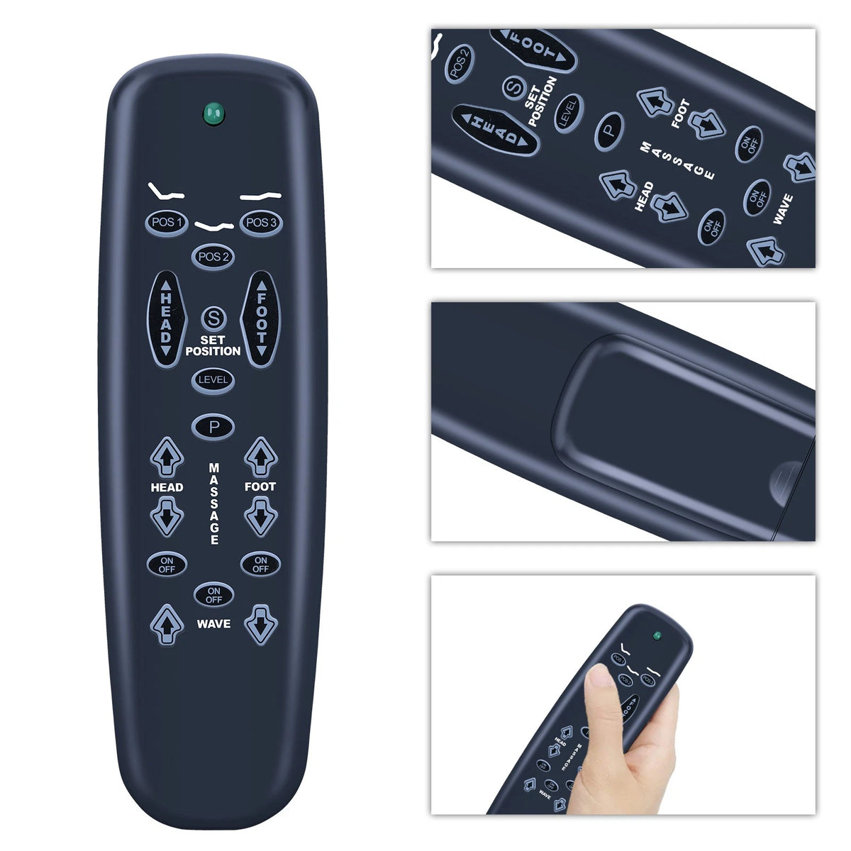 Replace Remote Control For Leggett &Platt S-Cape E95 or Rave E95 Adjustable bed