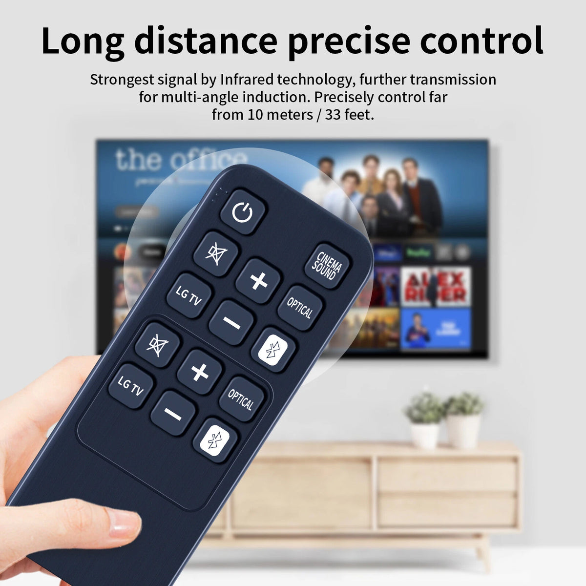 AKB73996701 Remote Control For LG SoundPlate LAP345C LAP347C LAP340