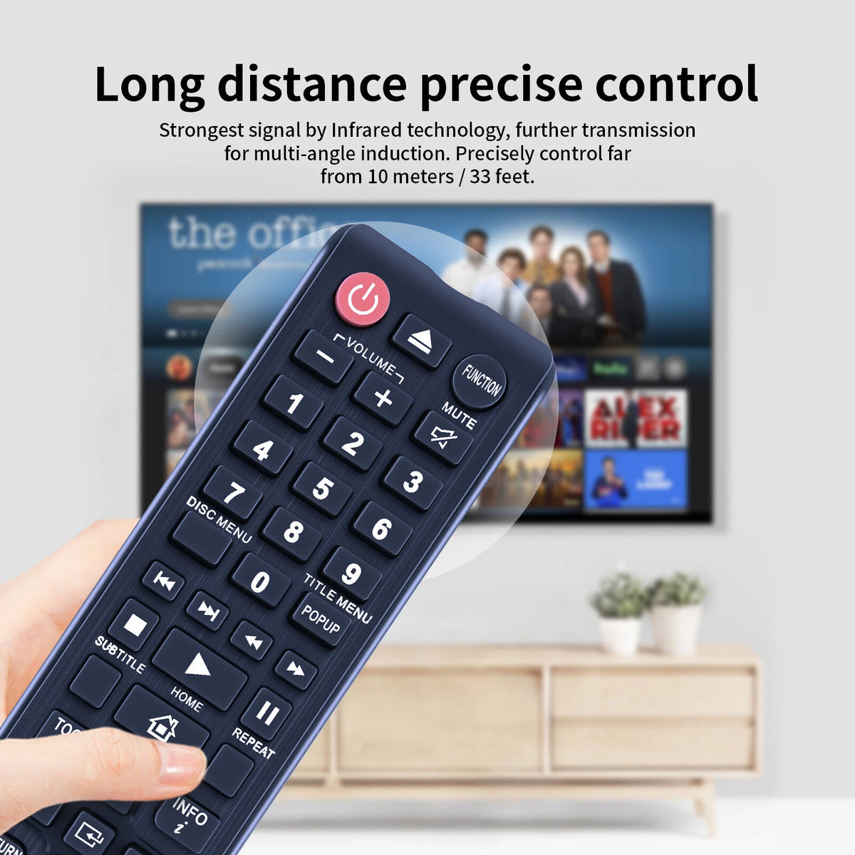 AH59-02533A Remote Control For Samsung Player HT-J5500 HT-J5500W