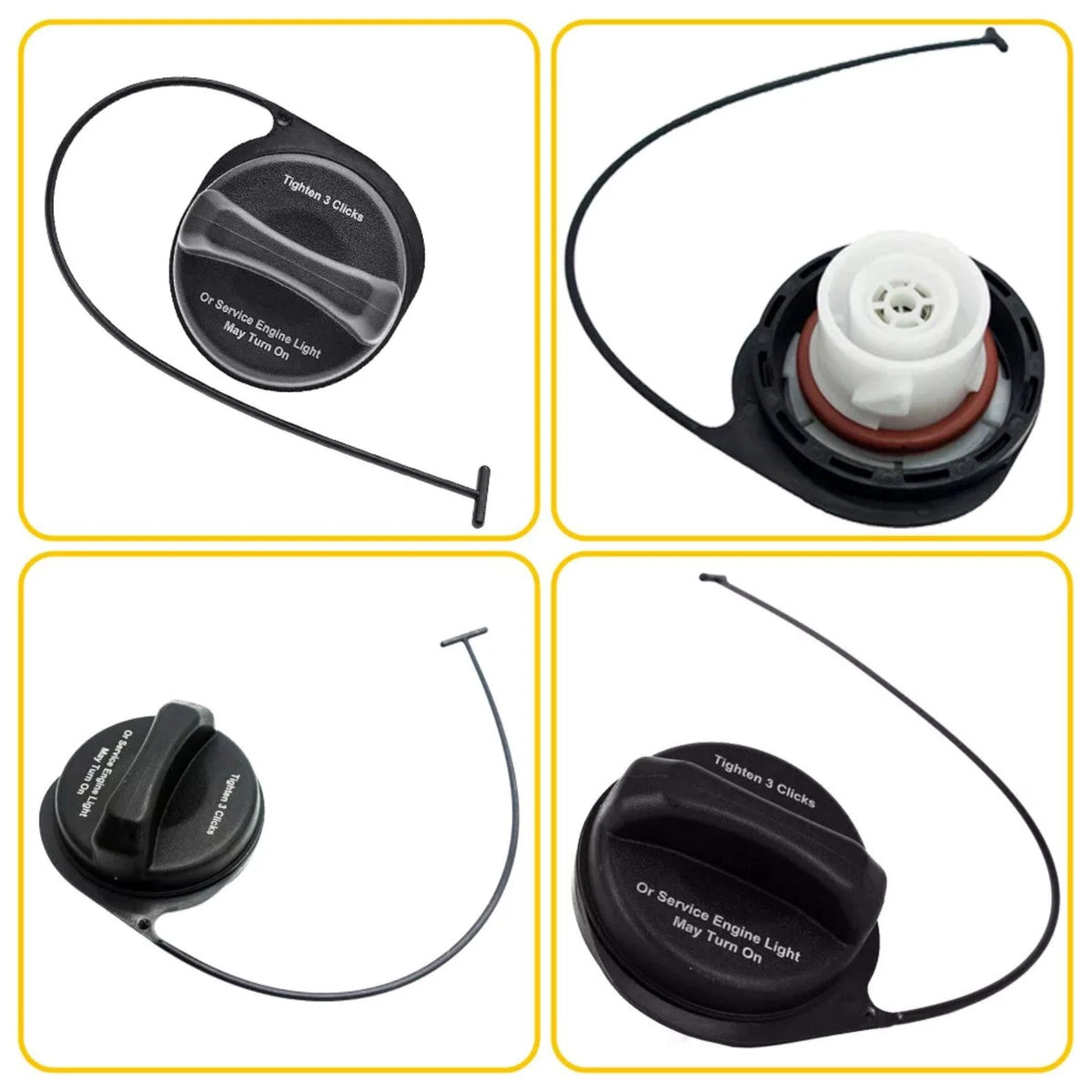 GT330 Easy Install Fuel Gas Tank Cap Replacement 2007-2011 For GMC Acadia