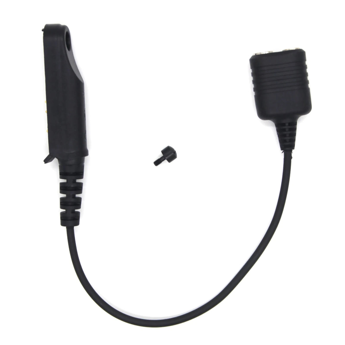 Walkie Talkie Audio Cable Adapter K Head Plug For Baofeng BF-9700 UV-XR UV-5S
