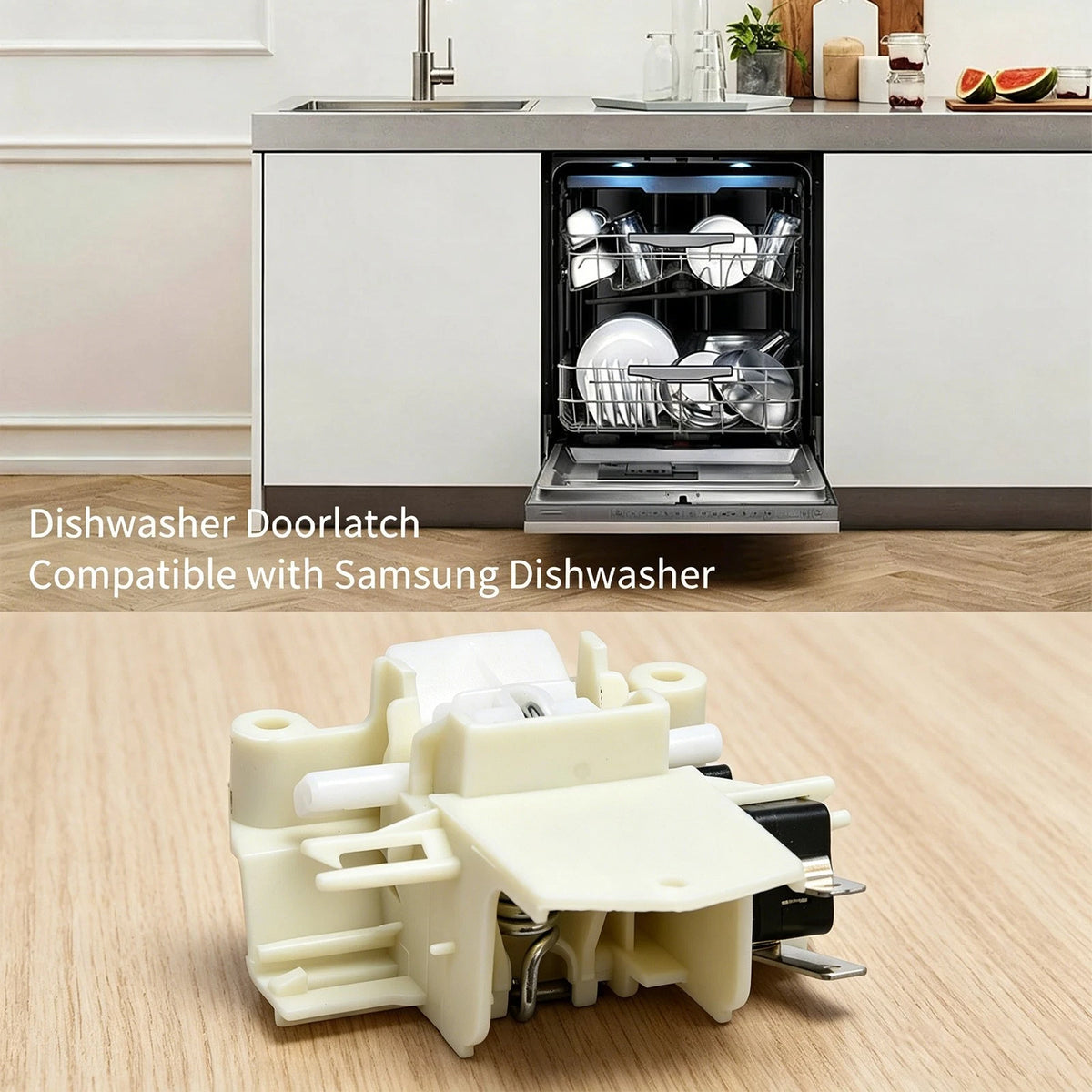 Dishwasher Door Latch Direct Replacement Easy Install Secure Latch DD81-02132A