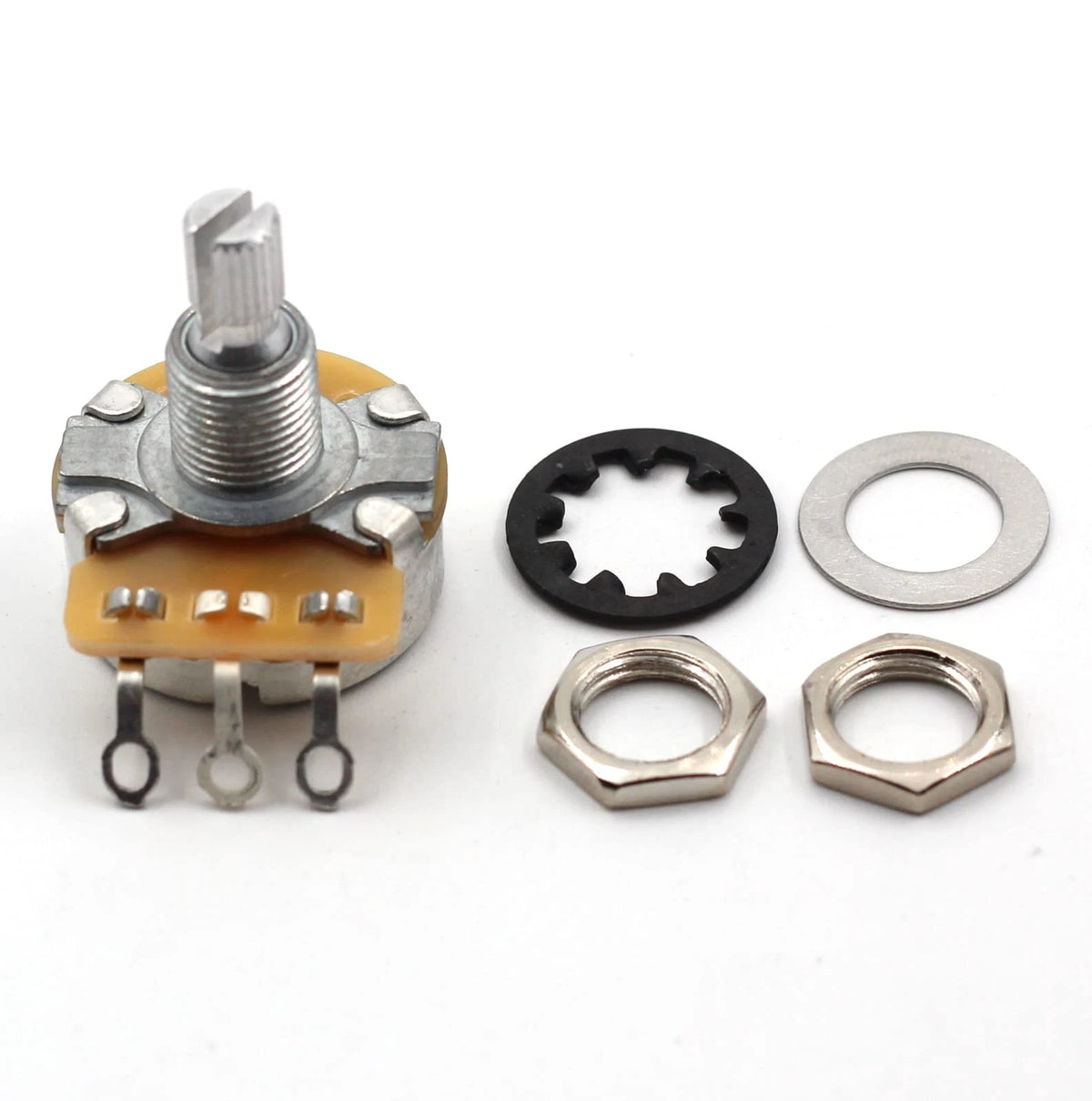 The Art of Tone Electric Guitar Parts Kit: Audio Taper CTS 500k Pot: Set of...