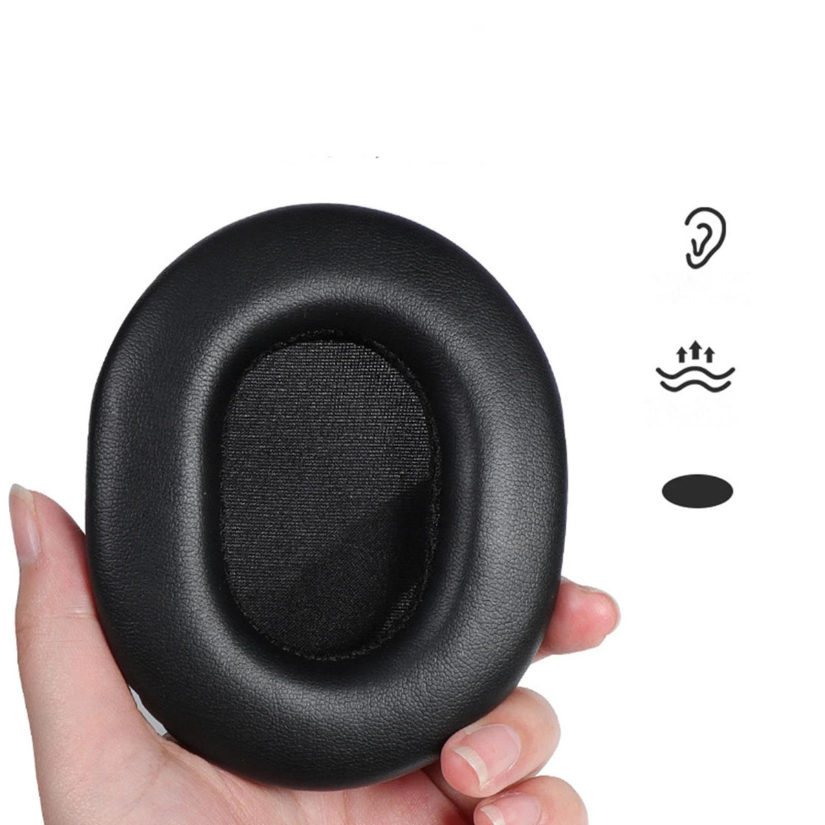 1Pair Ear Pads Cushion Cover For Audio-Technica ATH-M70X Headphone Accessories