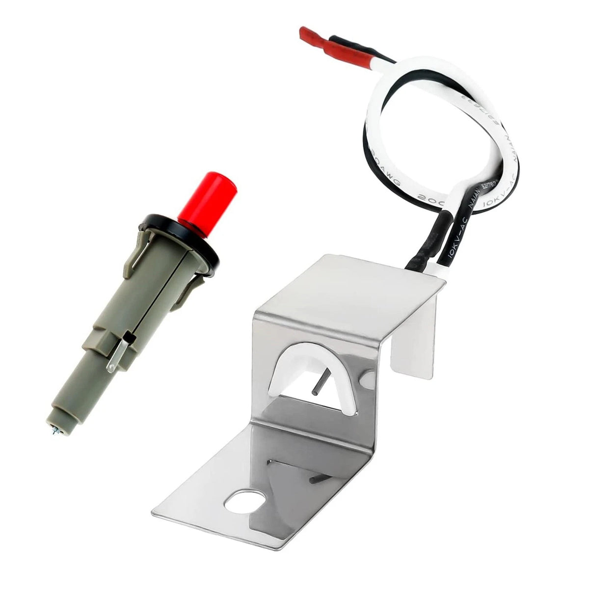 1Set Durable Push Button Gas Grill Igniter Kit Fits for Weber 386001Baby Q100