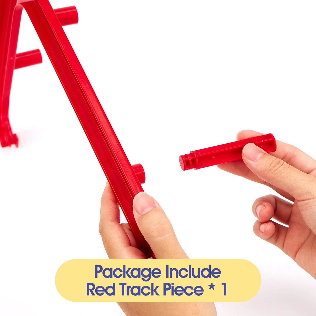 hahaland Red Track Replacement Part for Race Tracks