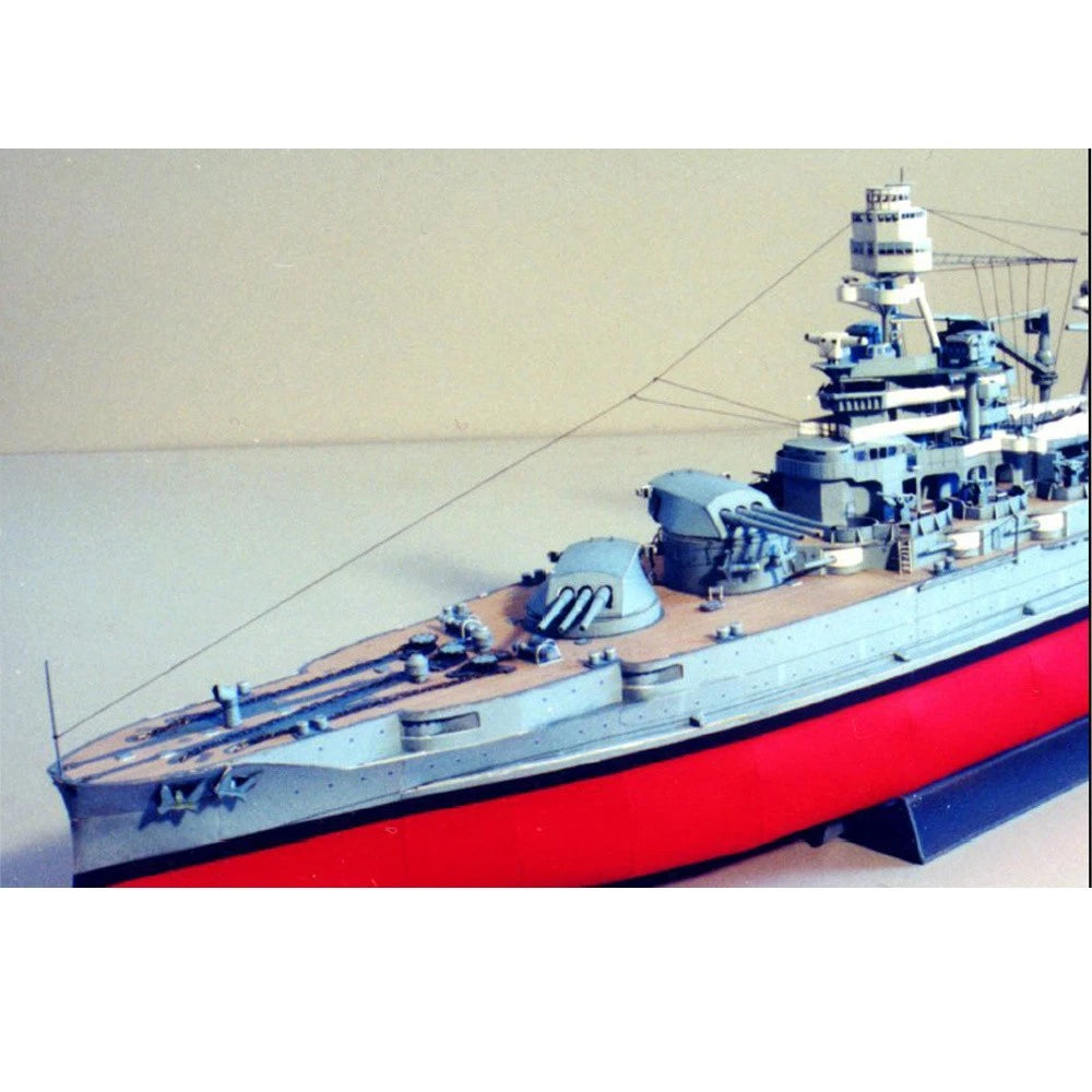 1/250 USS Arizona BB-39 Battleship Paper Model Ship Unassembled Unassembled Kit;