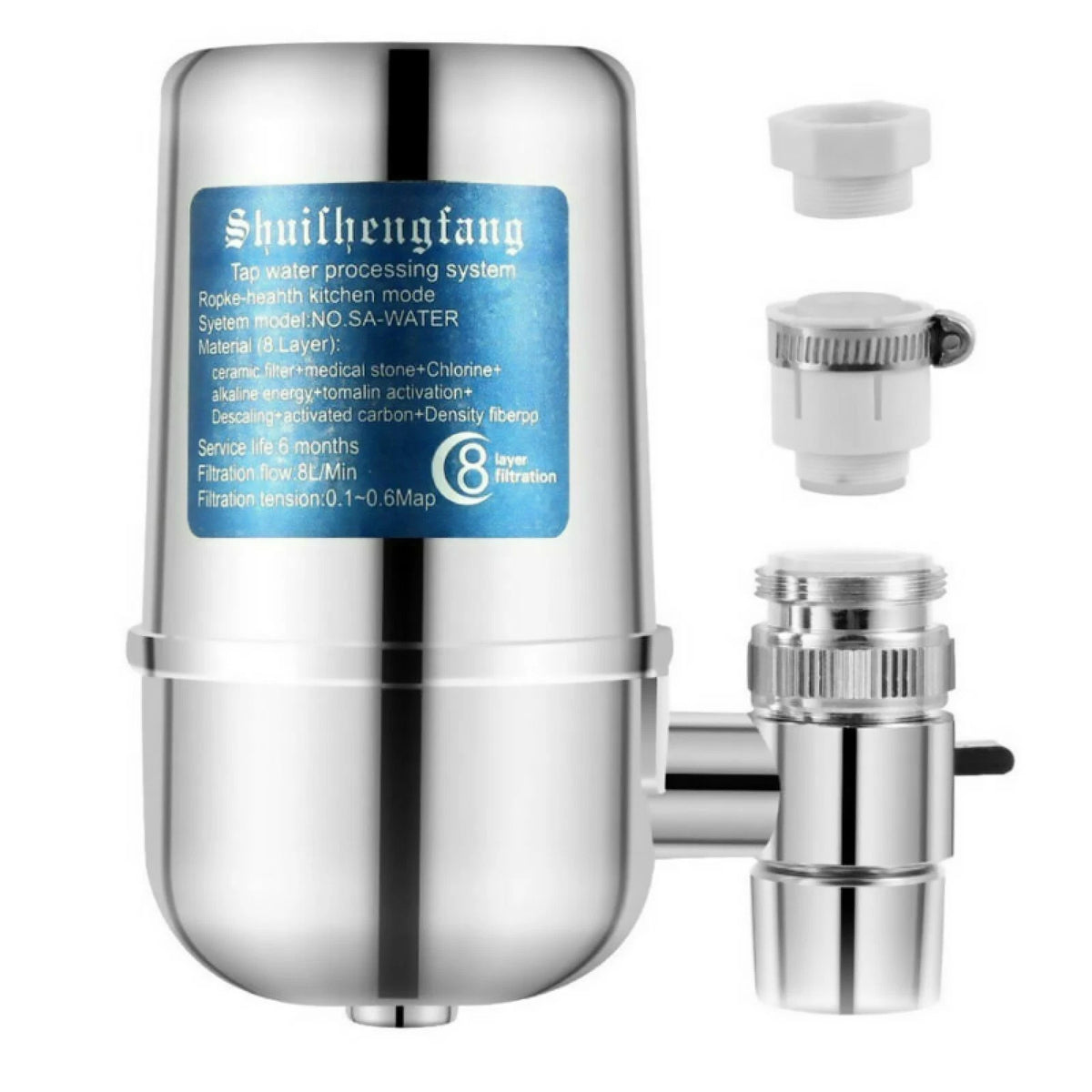 Drinking Water Faucet Purifier Filter Home Kitchen Dining Front Sink Filter Tool