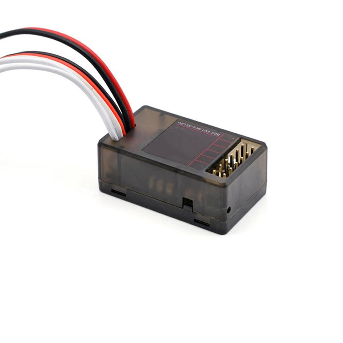 10A Brushed RC ESC 2s/3s Dual Way Brake LED Control for 1/28 1/24 RC Car Model d