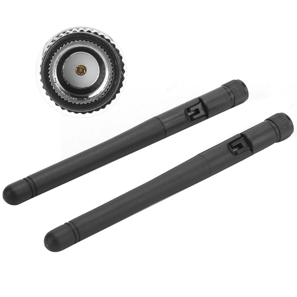 4Pcs 11cm 5DBI PR-SMA female 11CM Wifi Antenna Dual‑Band Antenna 2.4G 5G