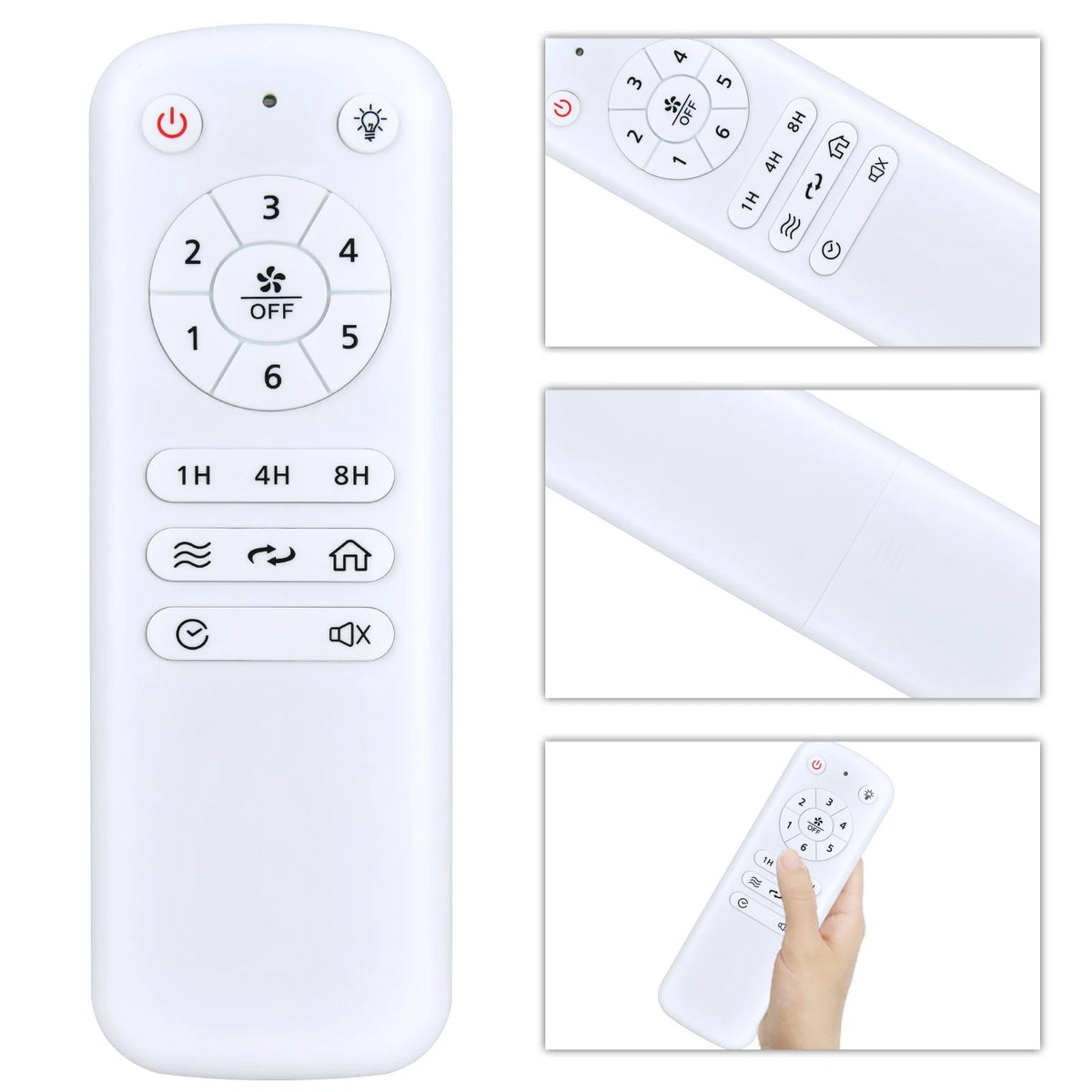 Replacement Remote Control For Fanbulous / Crazypai Ceiling Fan with Light