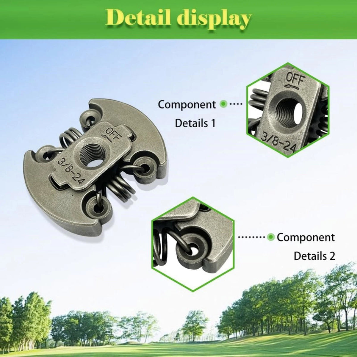 1PC 753-05860 Mower Clutch Assembly Kit Replace For Craftsman/Bolens/MTD