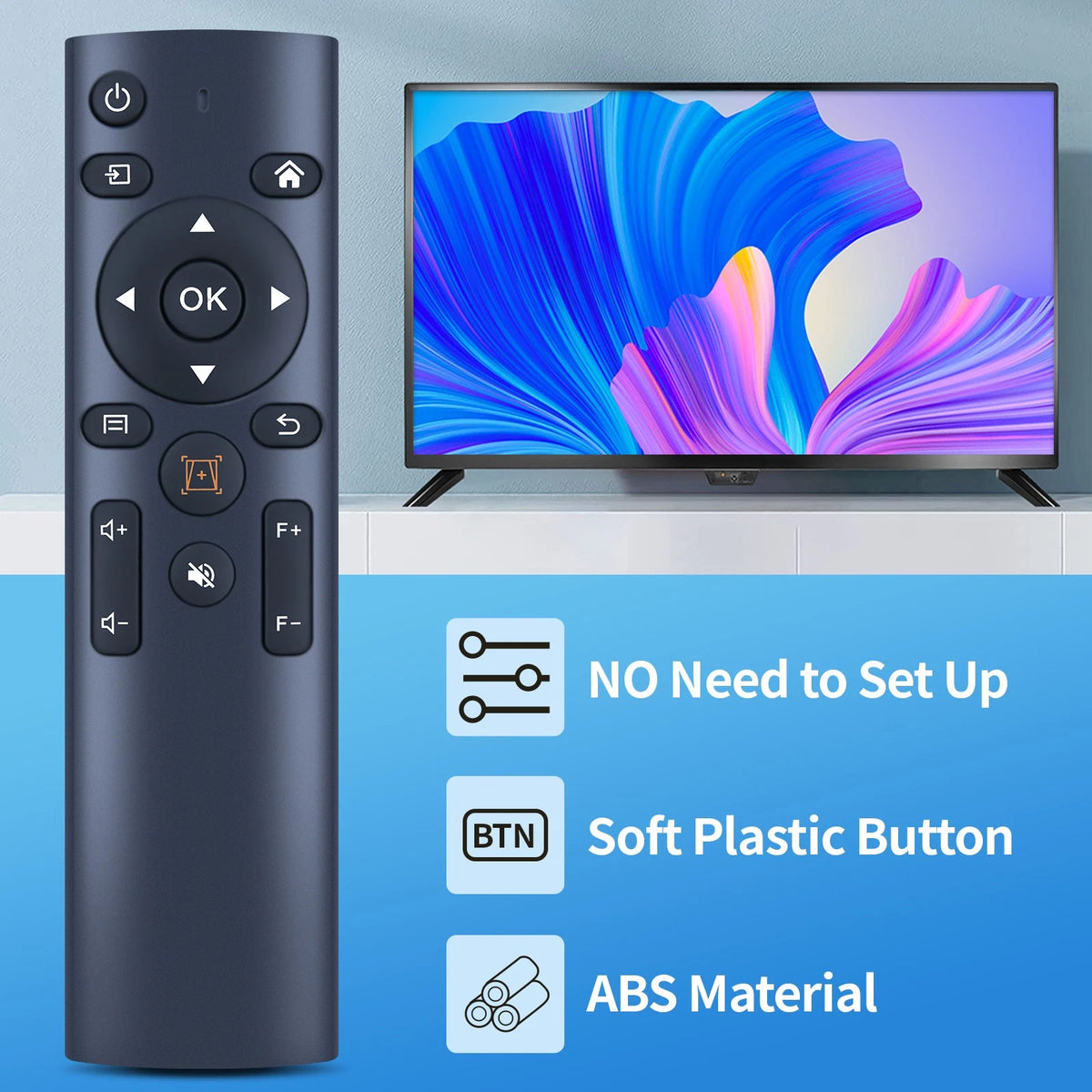 Replacement Remote Control For Toptro Multimedia Projector X7