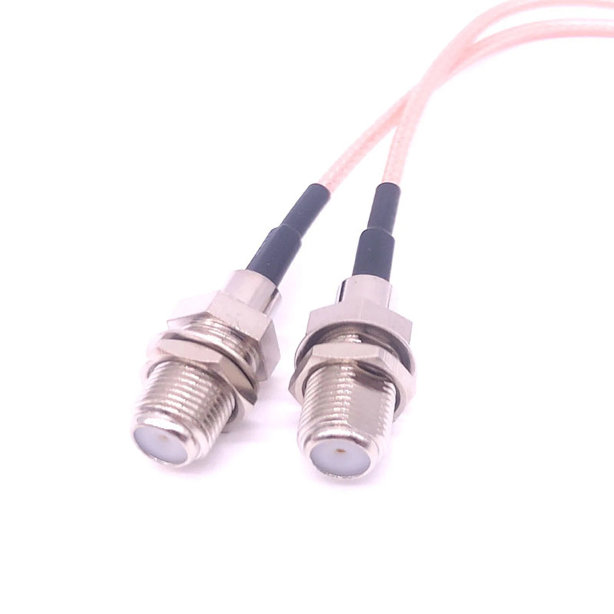 1*50 ohm F Type Coax Cable Splitter To F Dual Female 3 Way RG316 Coaxial Cable