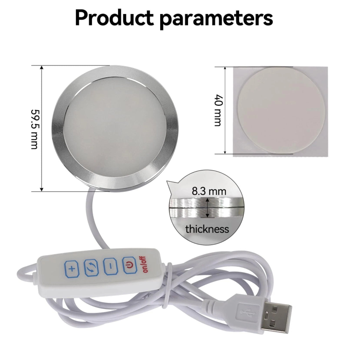 BambooSegD 5PCS LED Lamp Kit 001 Three Colors for 5 PCS 001