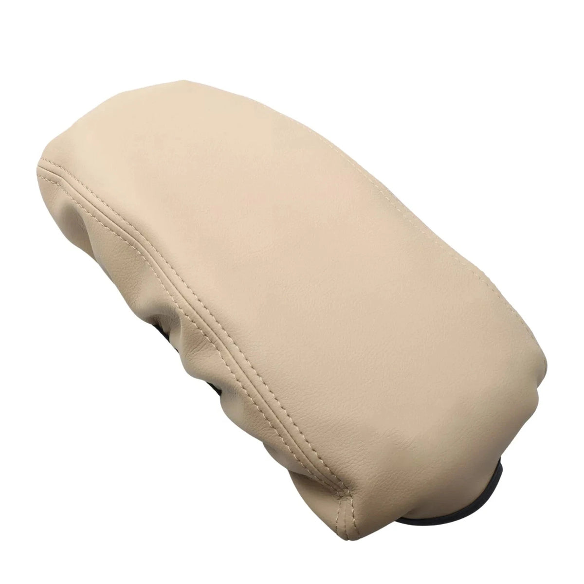 For Hyundai Sonata 15-19 Soft Leather Car Center Console Lid Armrest Cover Beige