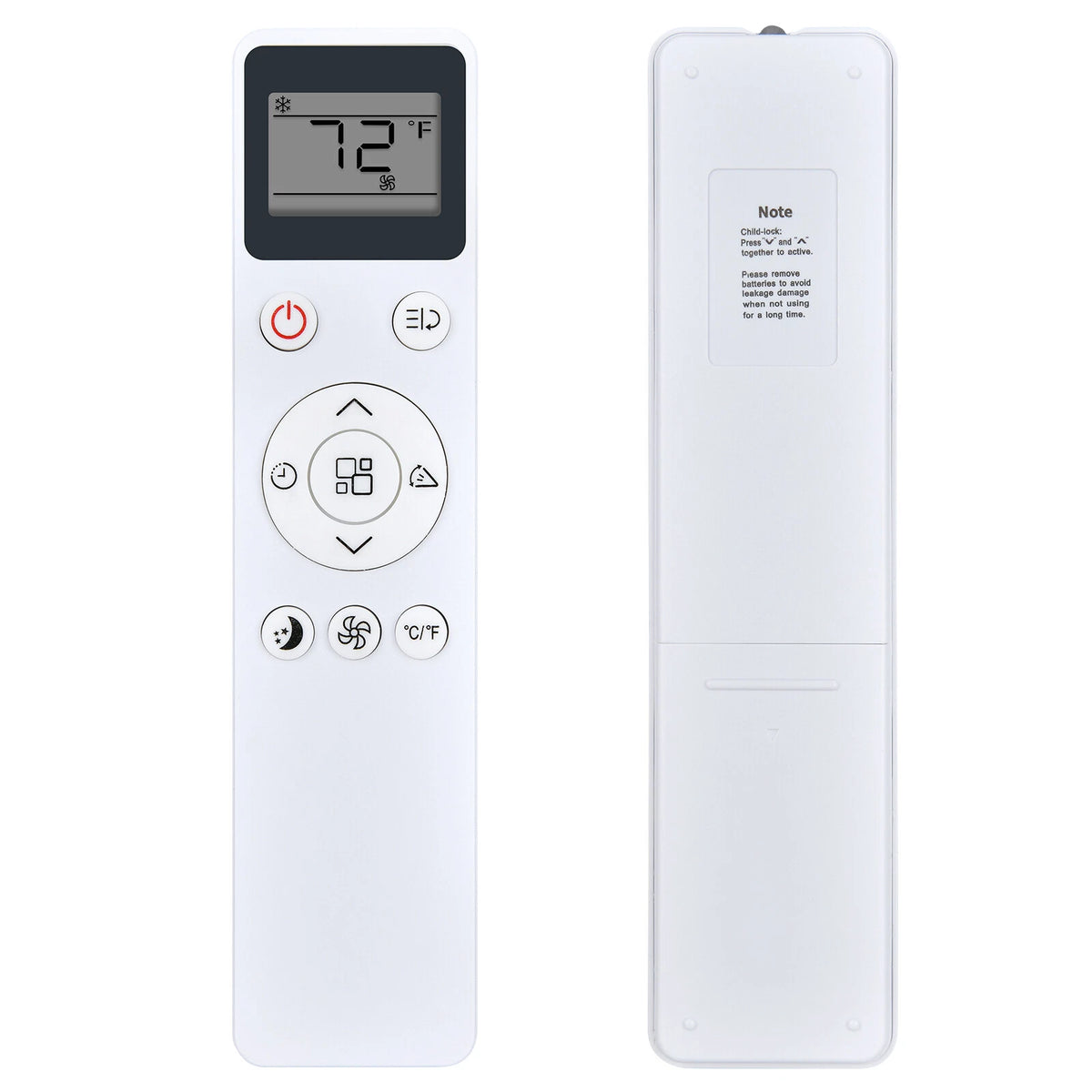 Replacement Remote Control For GarveeTech 8000 BTU Portable Air Conditioner