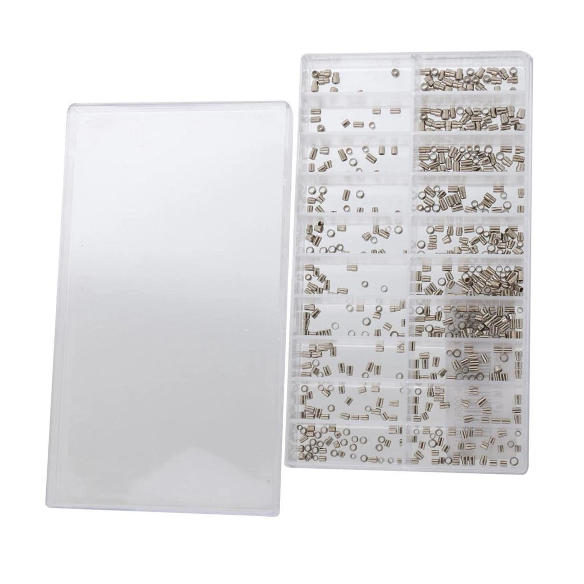500Pcs/Set Assorted Mixed Size Watch Case Crown Tube Repair Replacement Part A