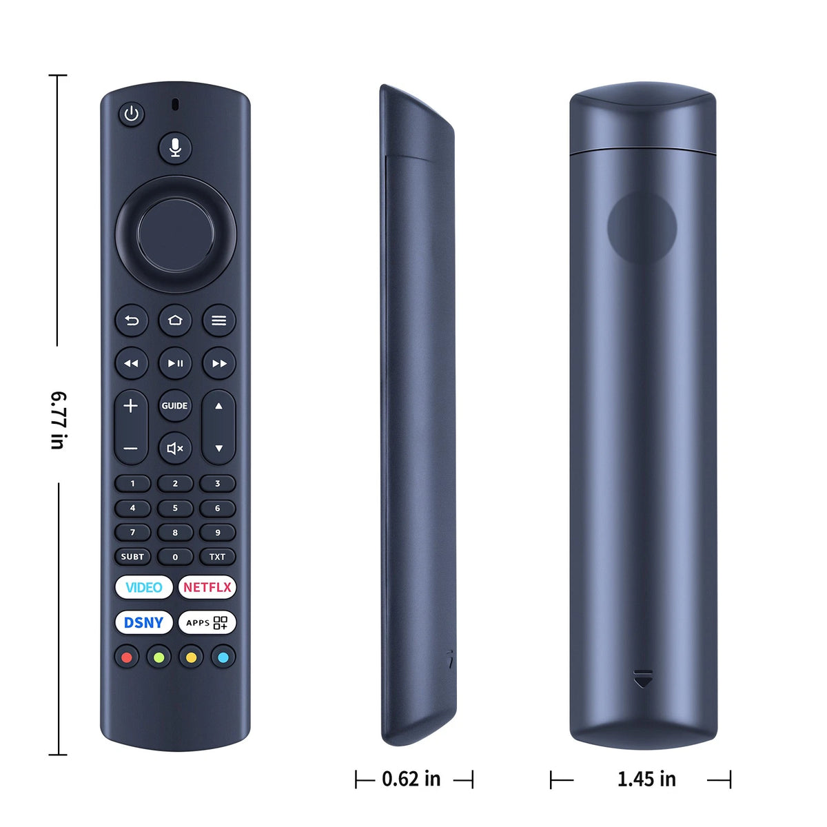 Replacement Remote Control For Toshiba 32 Inch Fire TV 32WF3F63DAZ