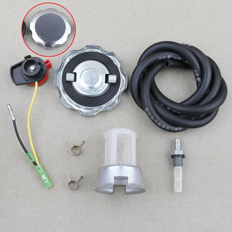 Fuel Tank Cap Kit For Honda GX160 GX200 GX270 GX340 GX390 Engine Off Switch