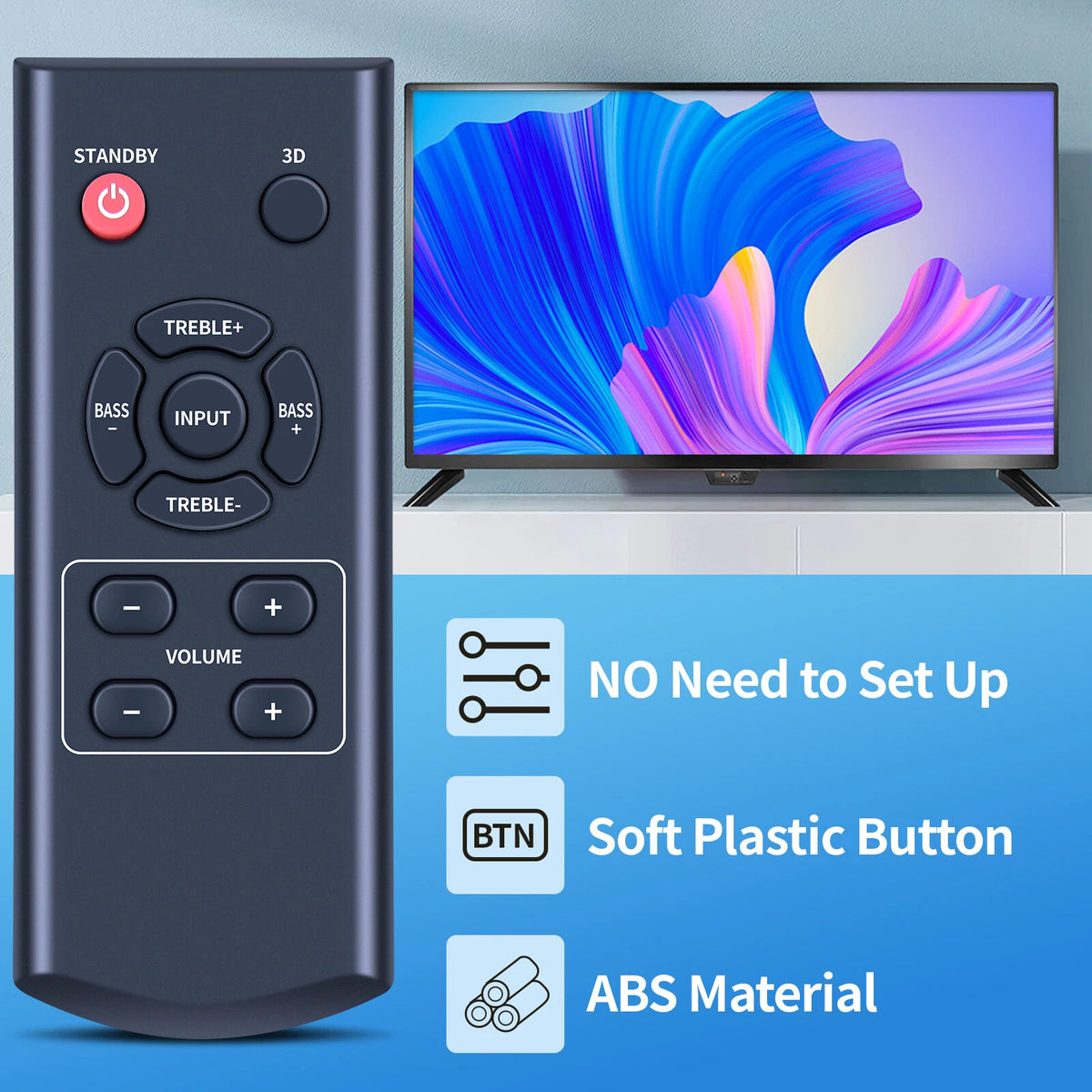 Replace Remote Control For Microlab RD111 Sound Speaker System FC530 2.1