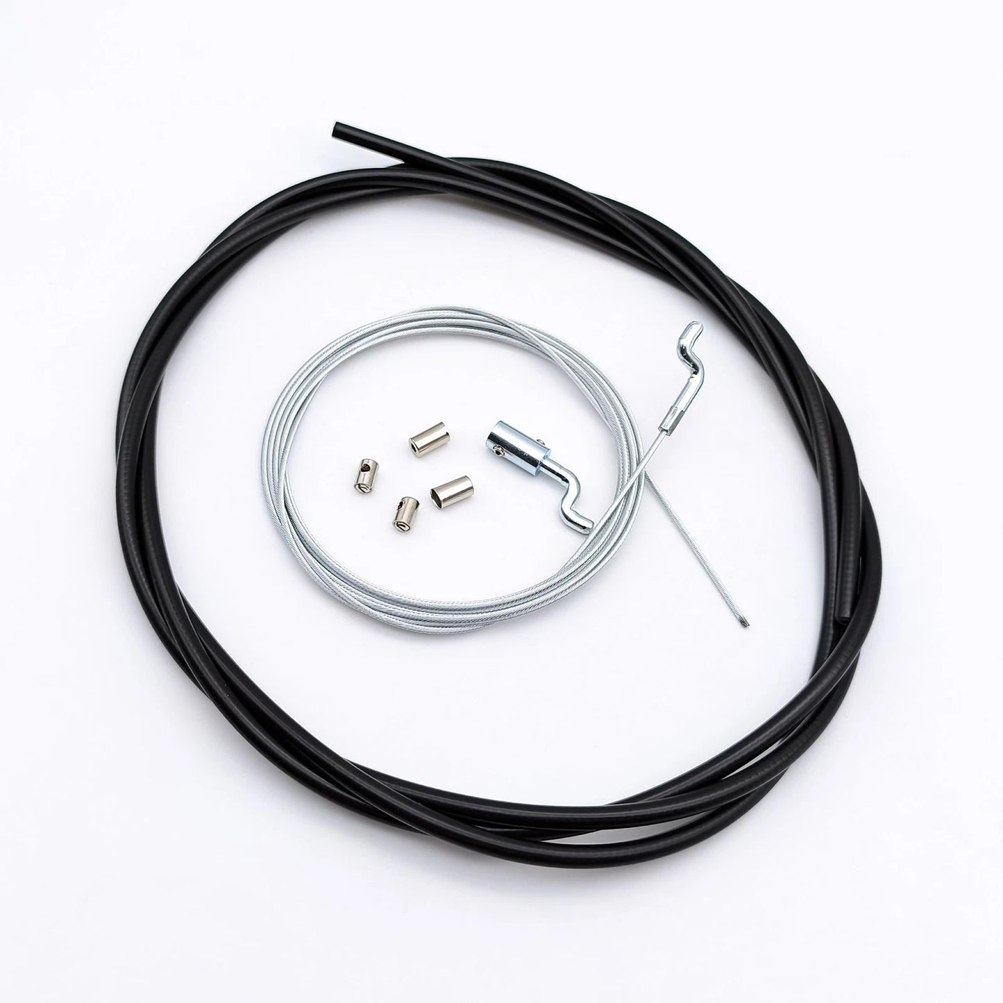 YGQ Universal Throttle Cable Repair KIT for Lawn Mower Control Silvery