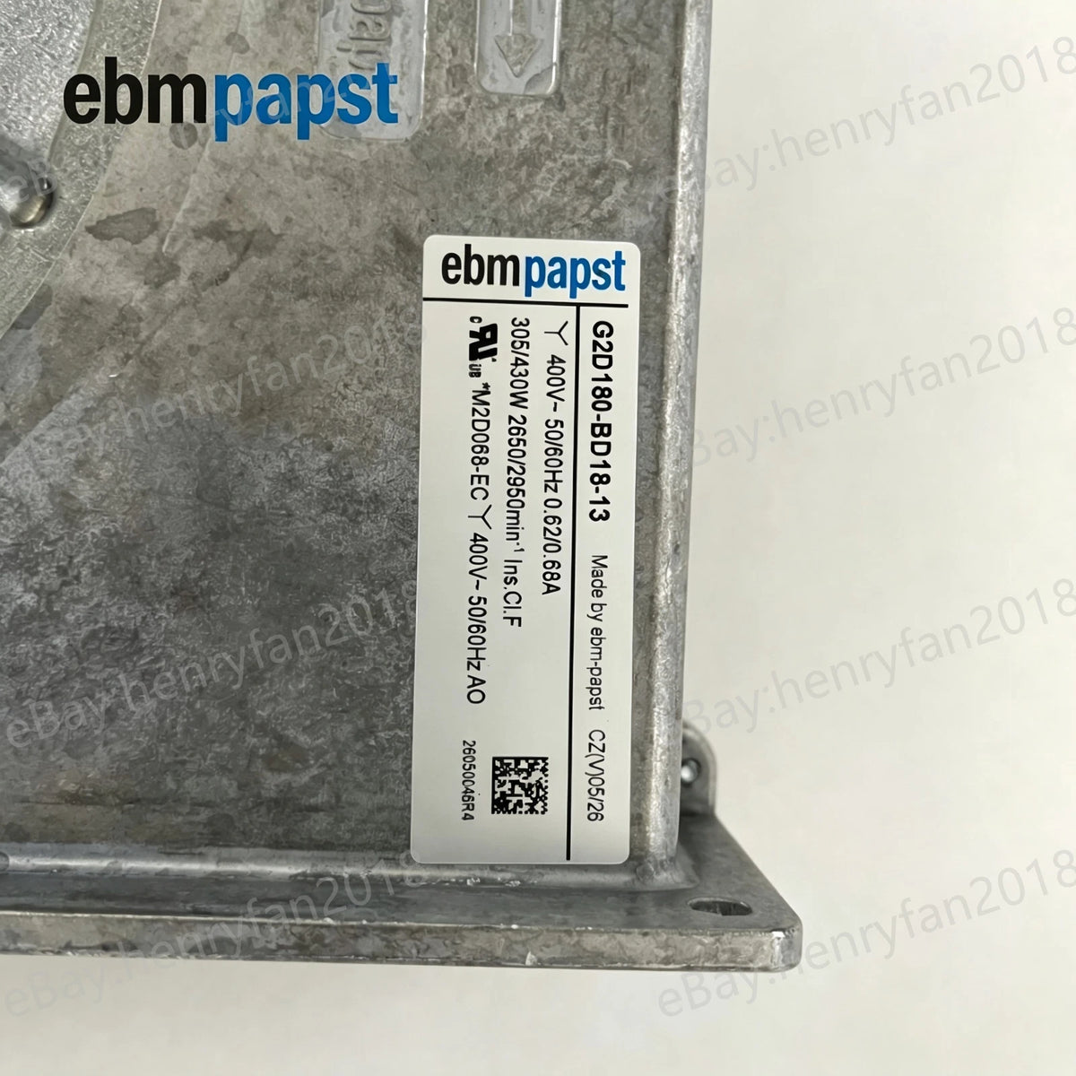 G2D180-BD18-13 for ebmpapst AC for Frequency Converter Centrifugal Cooling Fan