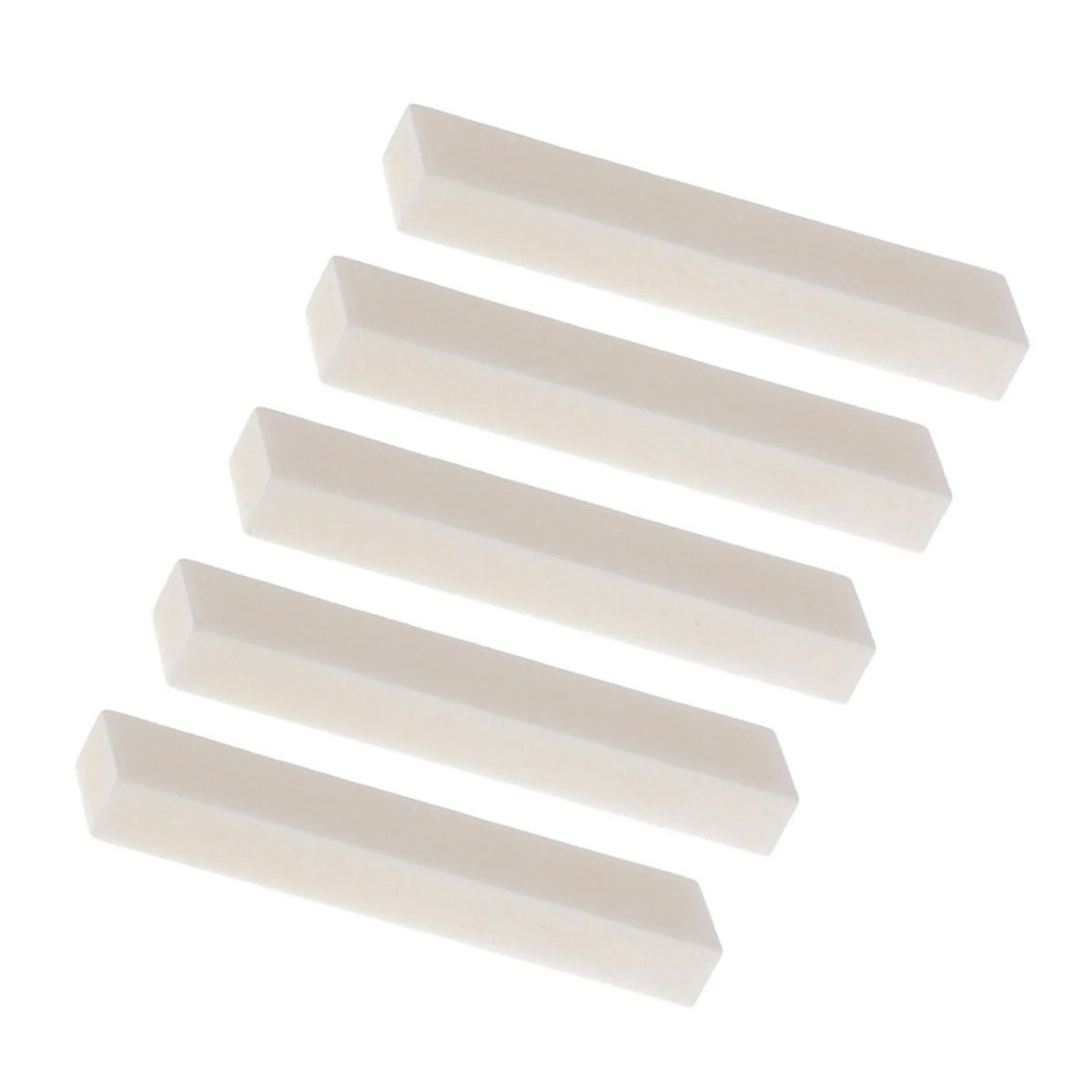 5PCS Hard Buffalo Bone Blank Saddle Nut for Accoustic Classical Guitar DIY
