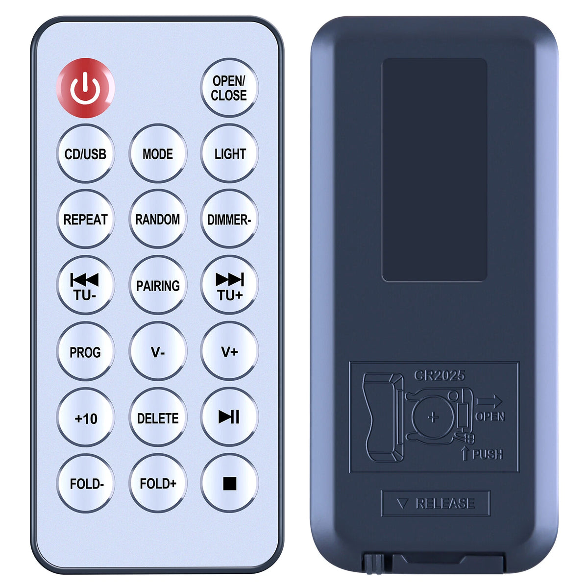 Replacement Remote Control For Akura Jukebox AJ-RD17009T