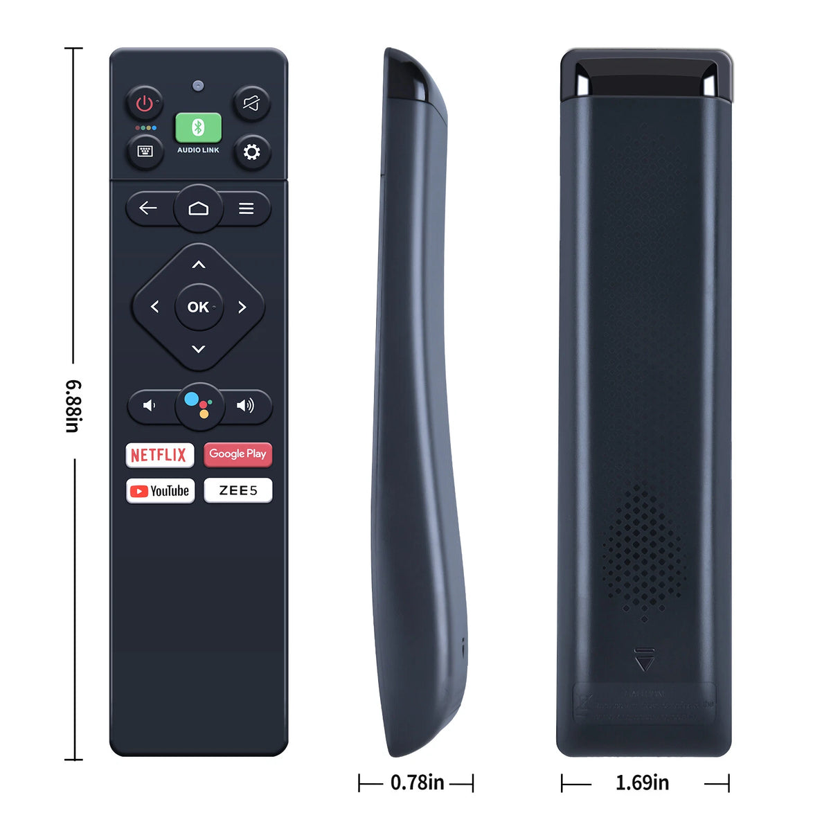 XT-43FHD4S Voice For Sanyo 43 inch LED Full HD TV 2020 Model Remote Control