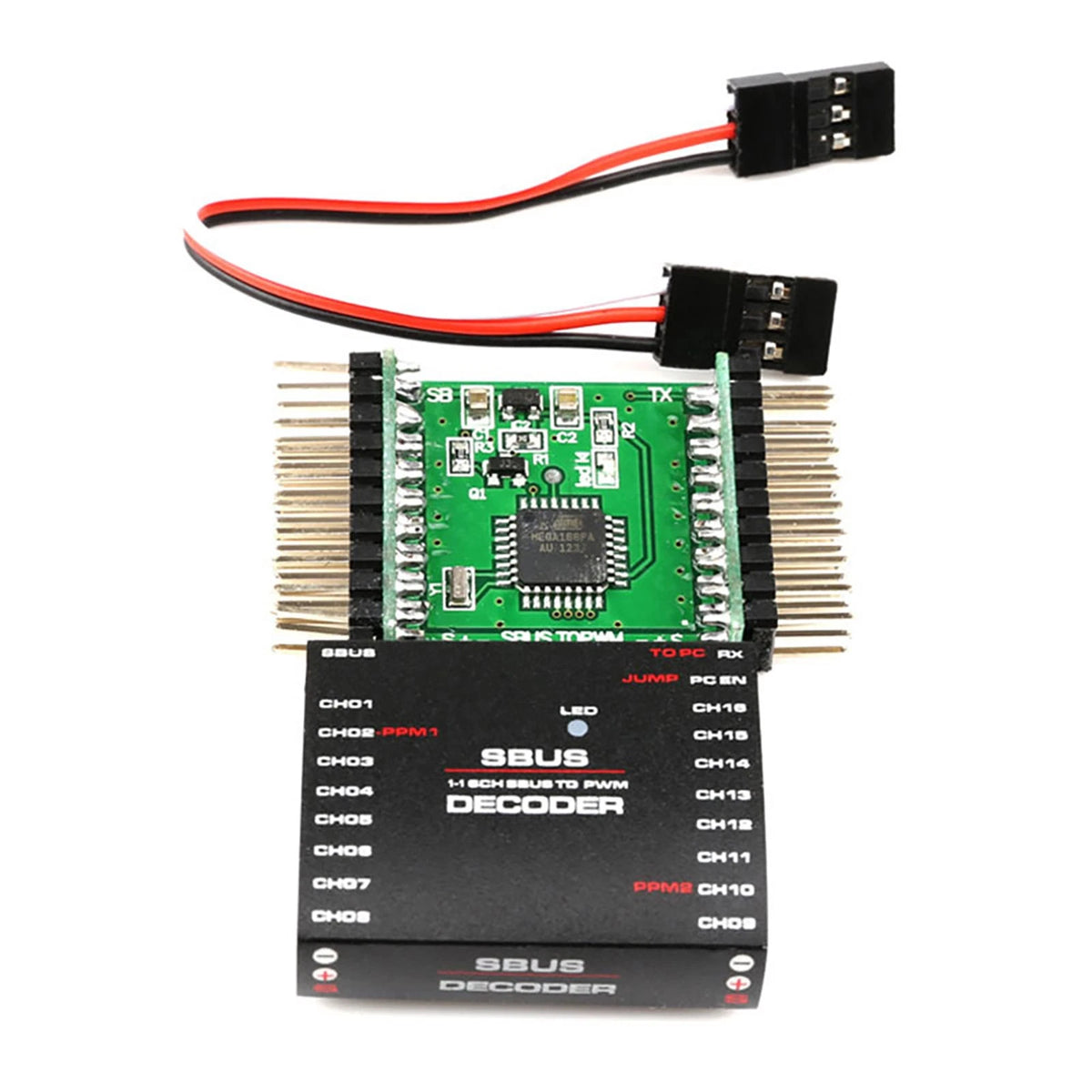 PWM Converters 16CH SBUS to PWM/PPM Decoder For Futaba For Frsky Transmitter