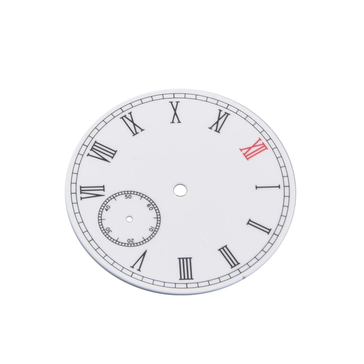 38.9mm Steel Large Roman Numerals Watch Dial Plate For Seagull ST3620 ETA 6498