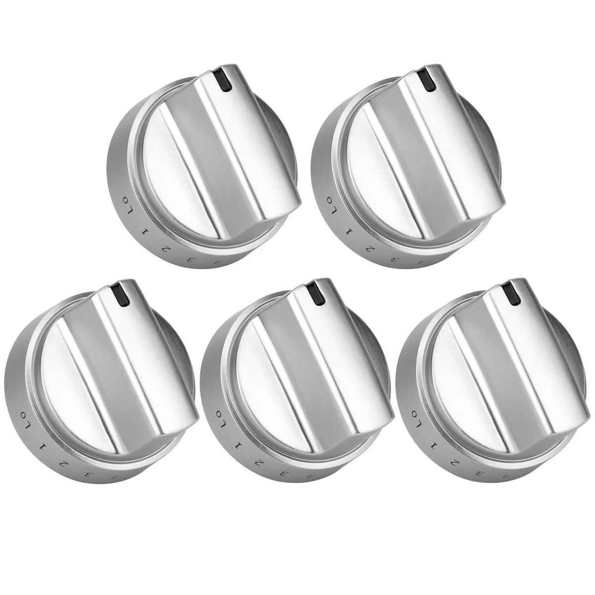 High Quality 5PCS Control Knob for GE Gas Range Stove Replacement Part