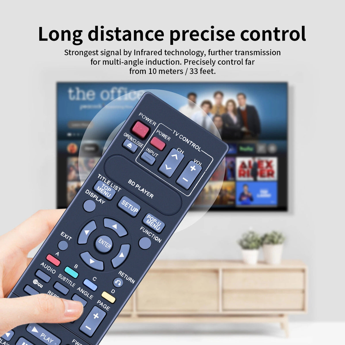 GA629PA Remote Control For Sharp Disc Player BD-HP20U BD-HP20H BD-HP20S