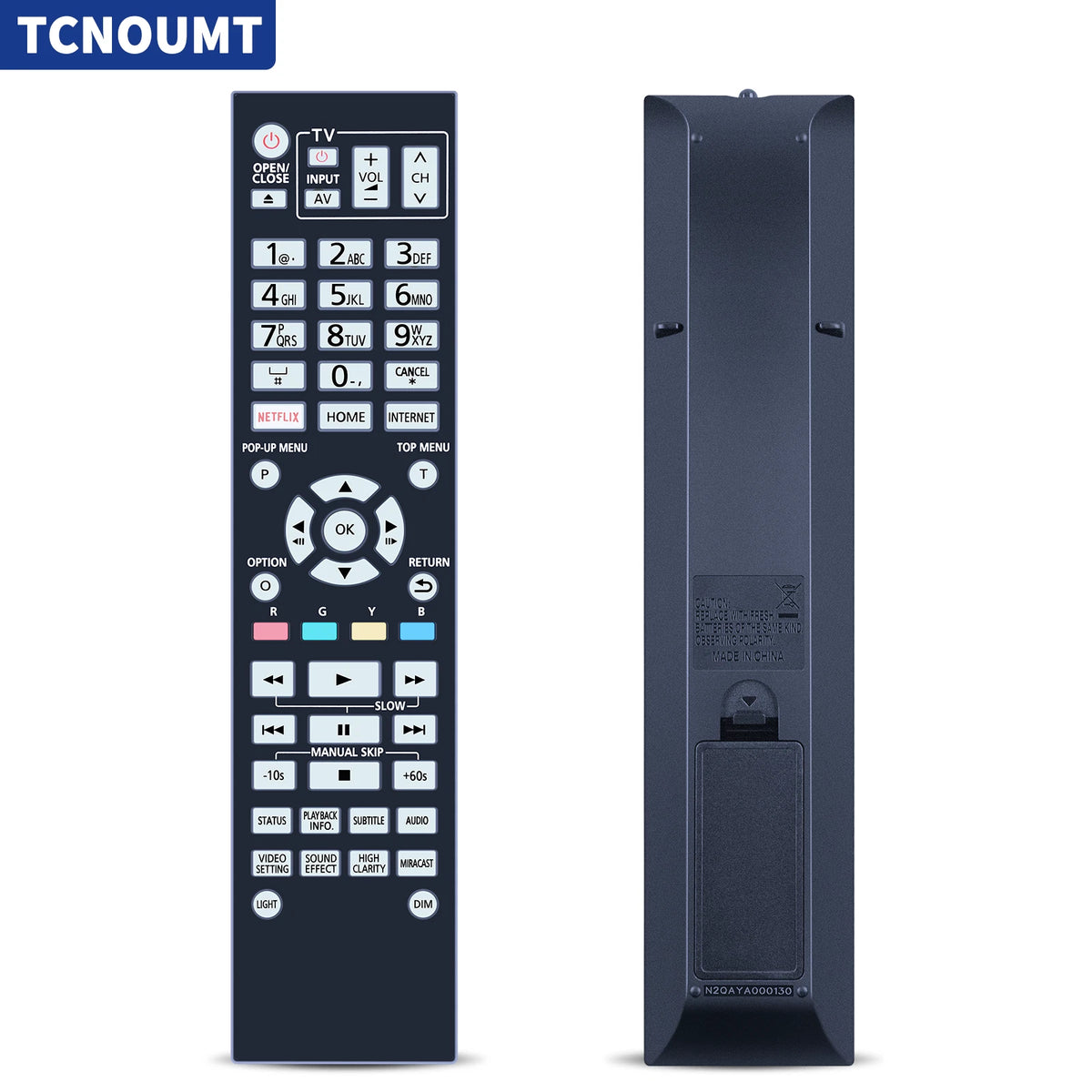 N2QAYA000130 For Panasonic Player Remote Control DMP-UB900