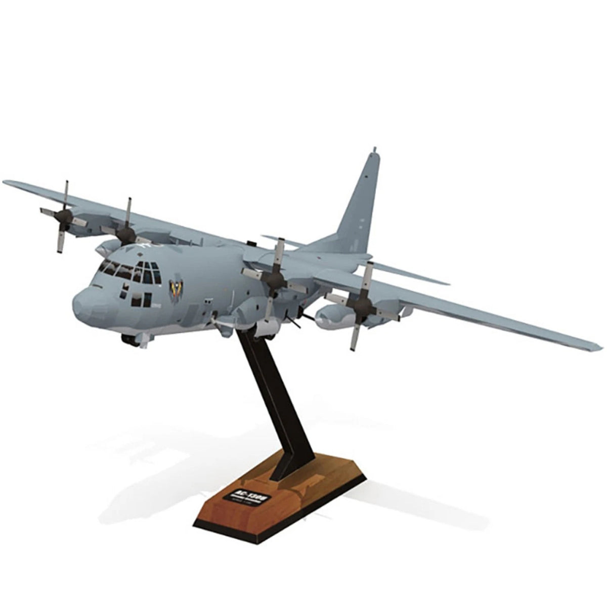Unassembled Lockheed AC-130U Ghost Aerial Gunship Model Aircraft Paper Model