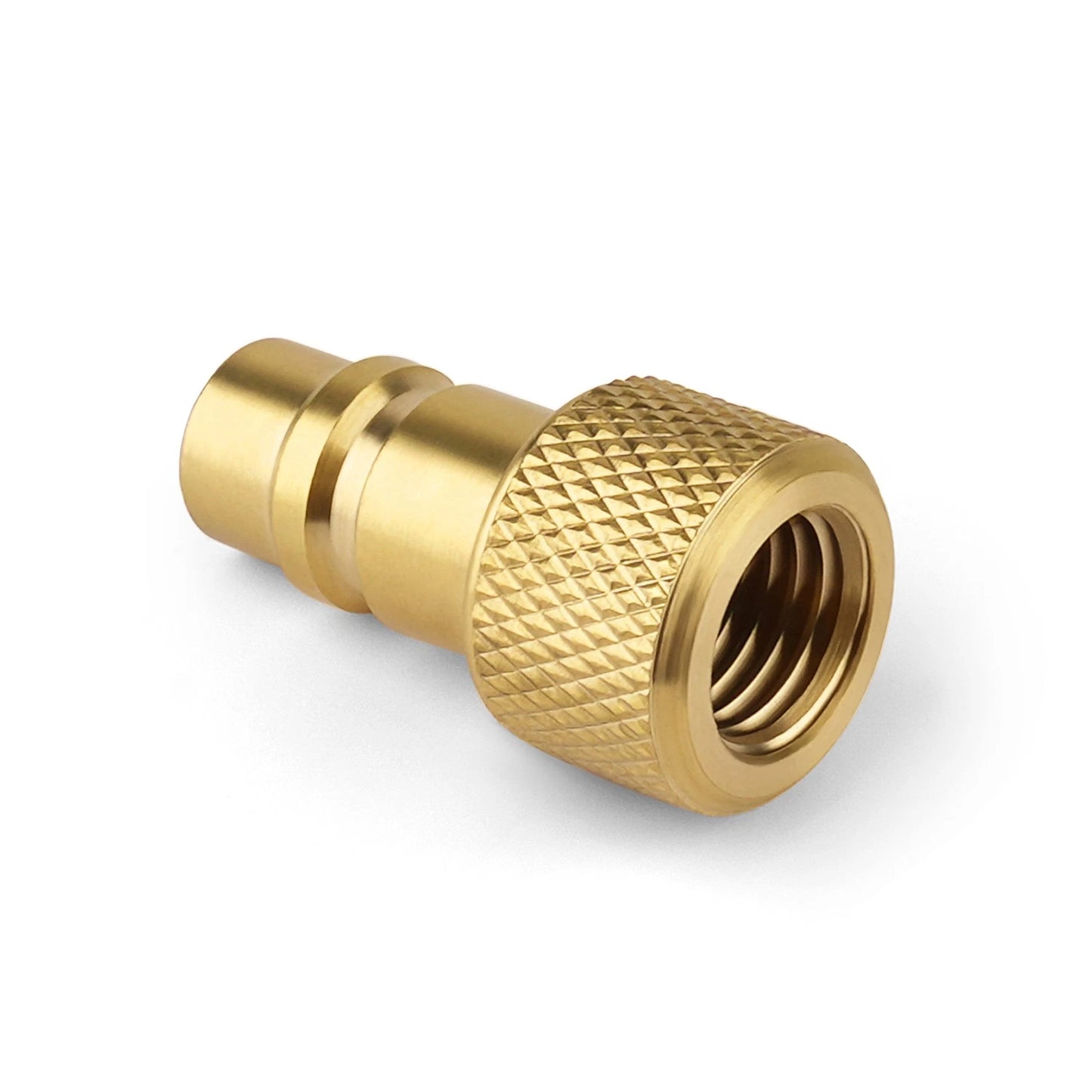 R134a Low-Side Metering Tank Adapter for Robinair 19590 Fast Recovery Connector