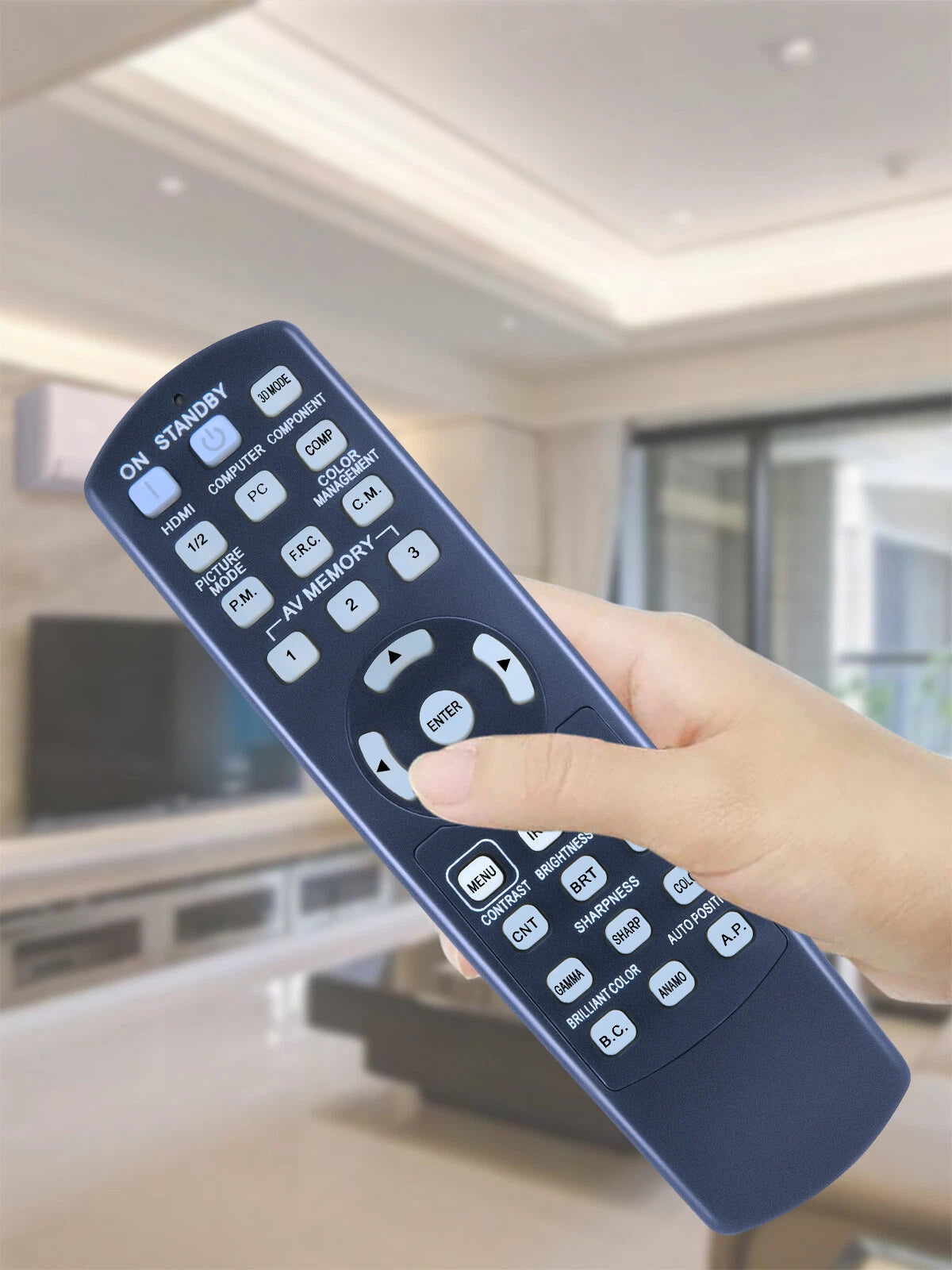 For Mitsubishi LCD Projector Remote Control HC4900 HC5000 HC5500 HC6000
