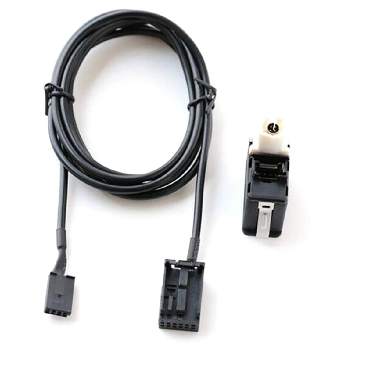 Car Dash Audio 12Pin Cable Adapter AUX USB Replacement For BMW E39 E53 X5
