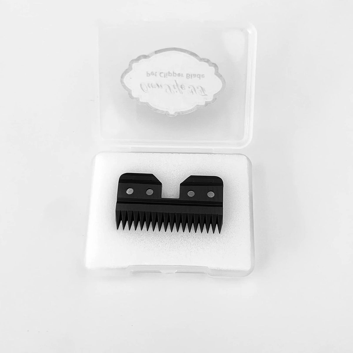 3pcs Oster Fast Feed Clipper Ceramic Blade - 2pcs 18th White and 1pcs Black