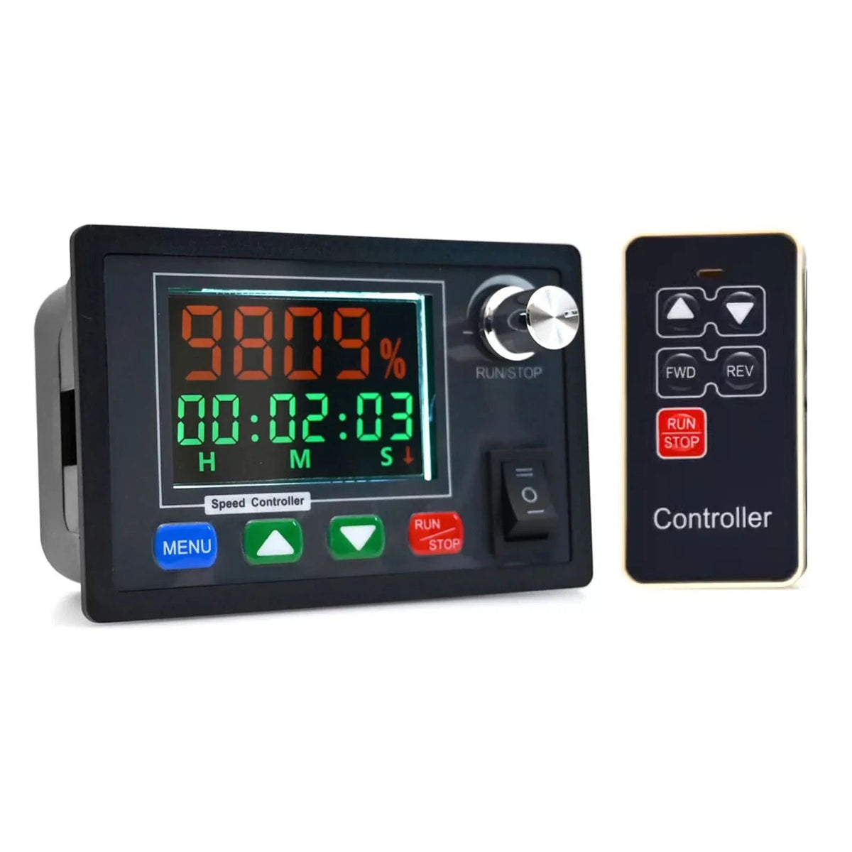 Remote Control Motor Speed Controller W/9-step Incremental Fine/Rapid Tuning