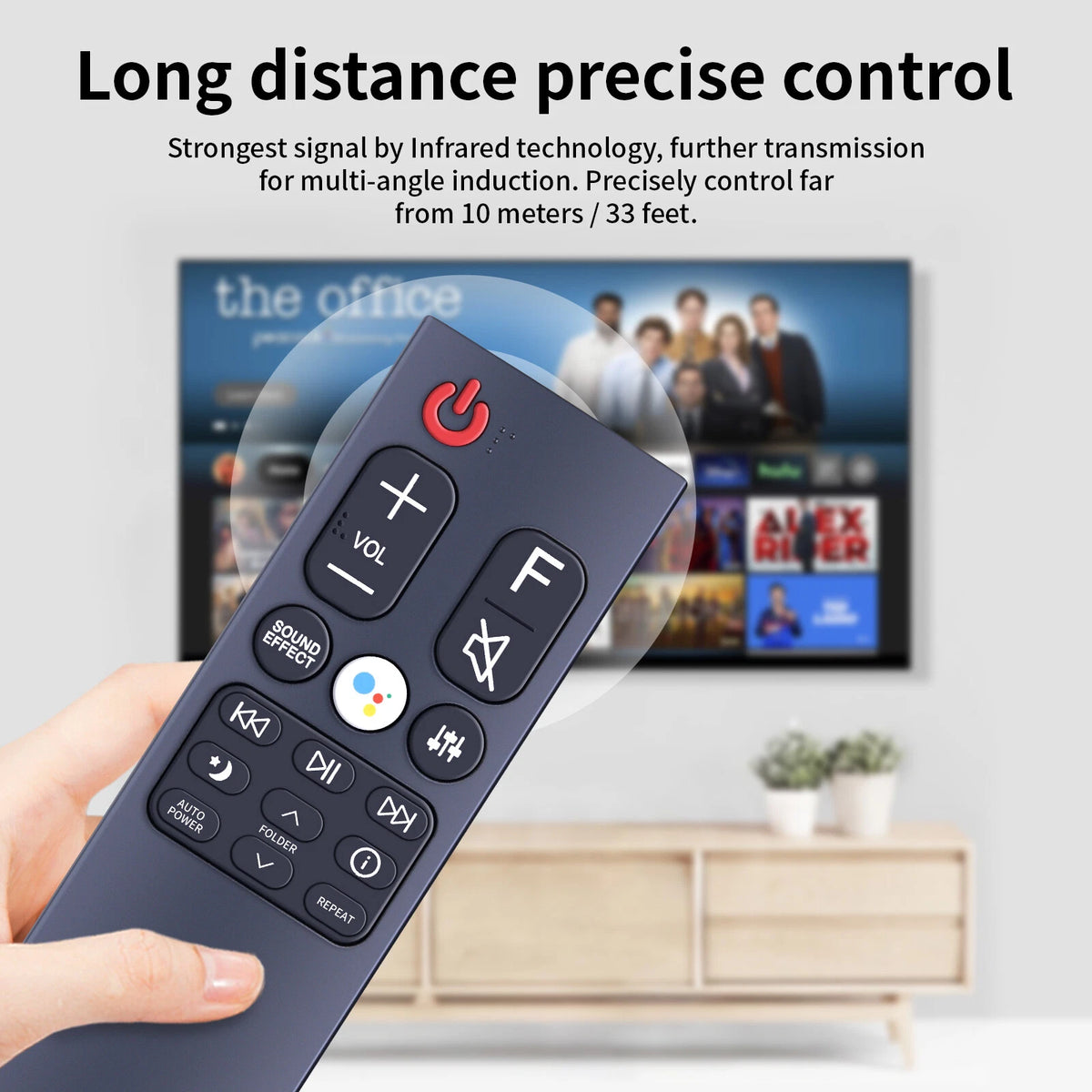 AKB75595381 For LG Wi-Fi Sound Bar Remote Control SN10YG SN9YG SN8YG SPN8-W