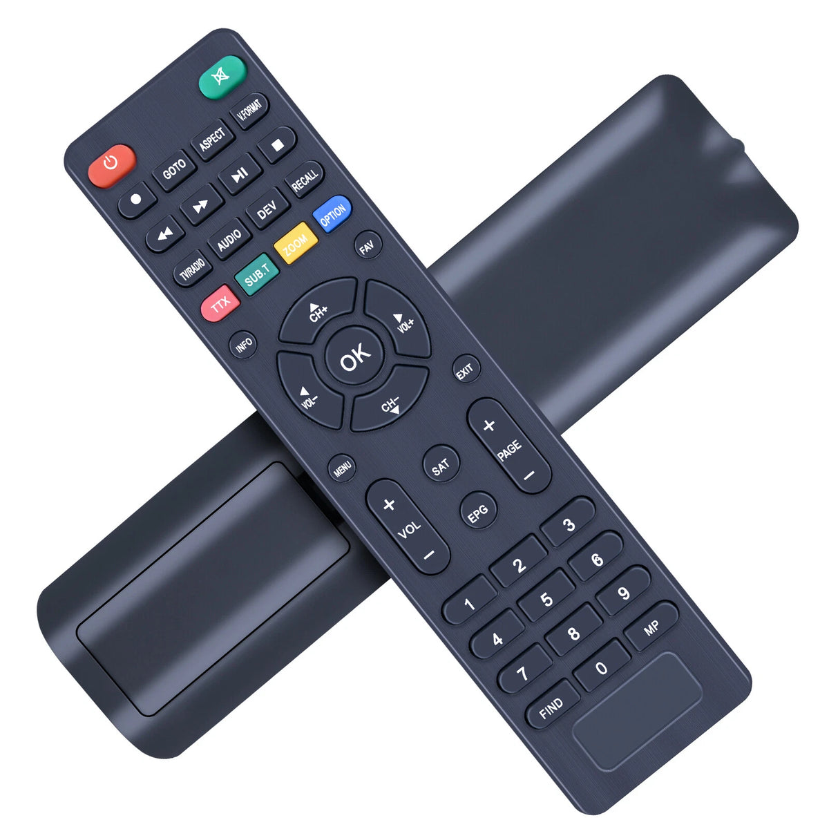 Replacement Remote Control For Golden Interstar HD FTA+, FTA-S, FTA S2