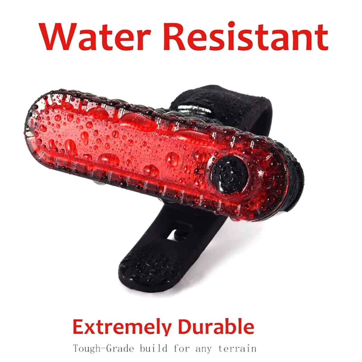 1000LM USB Bike Lamp Set Aluminum Alloy Front and Rear IPX5 Waterproof 6 Modes