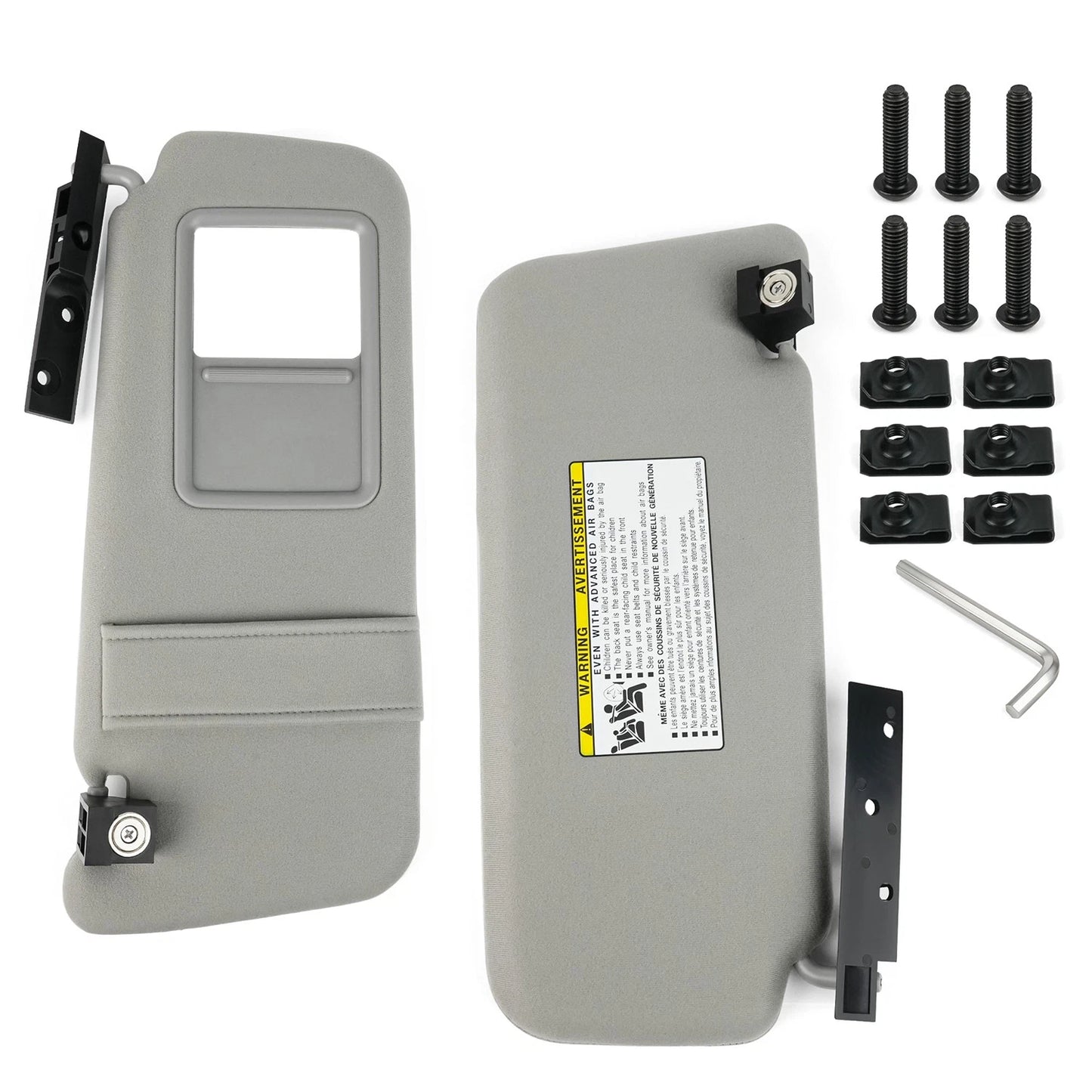 Pair Sun Visors For Polaris Ranger XP 1000 NorthStar 2019-2025