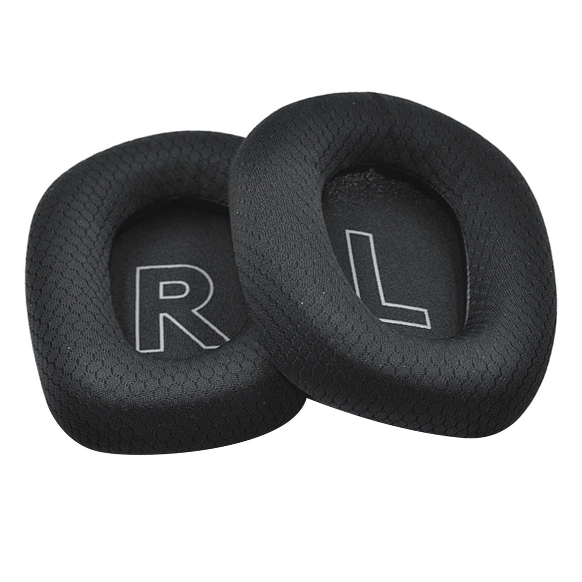 Black Ear Pads Cushion For Logitech G733 Lightspeed Wireless Gaming Headset
